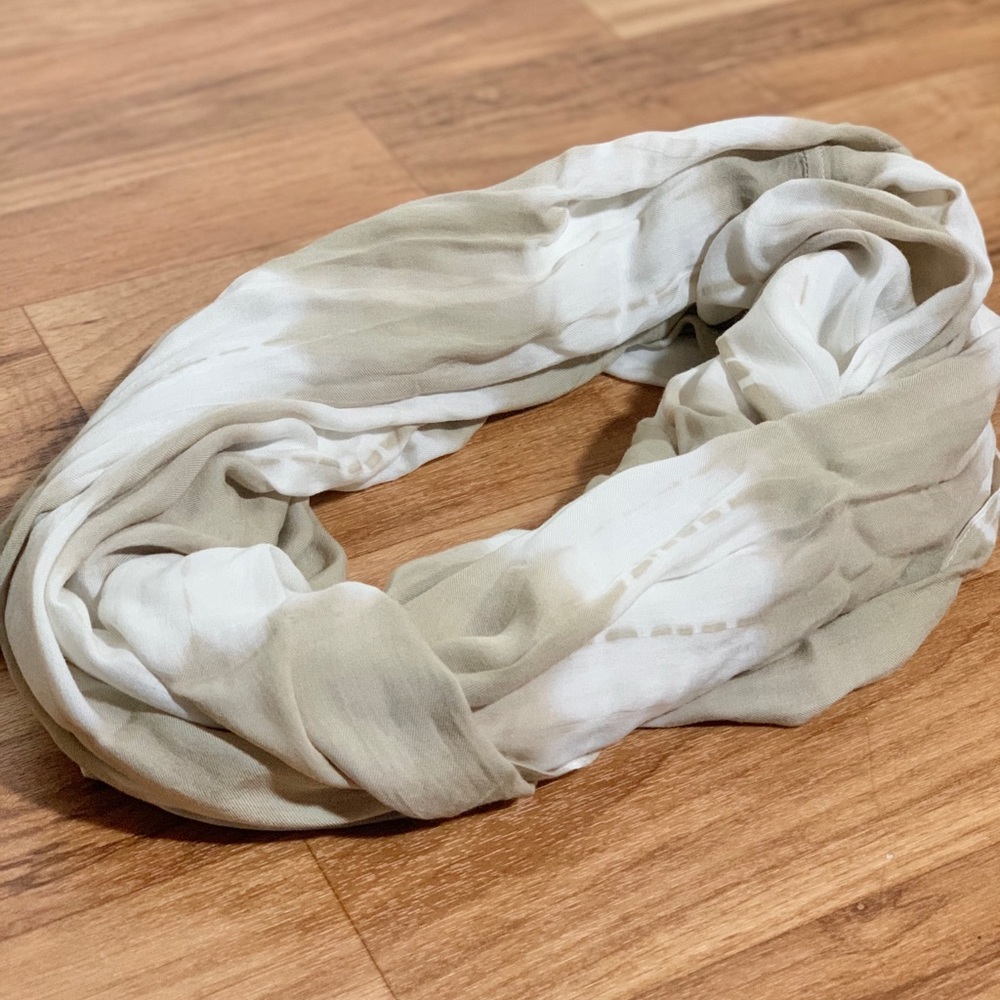Soft Modern Tie-Dye Infinity Scarf